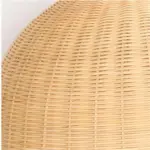 Rattan bambus Deckenlampen kueche modern esszimmer beleuchtung xluminia