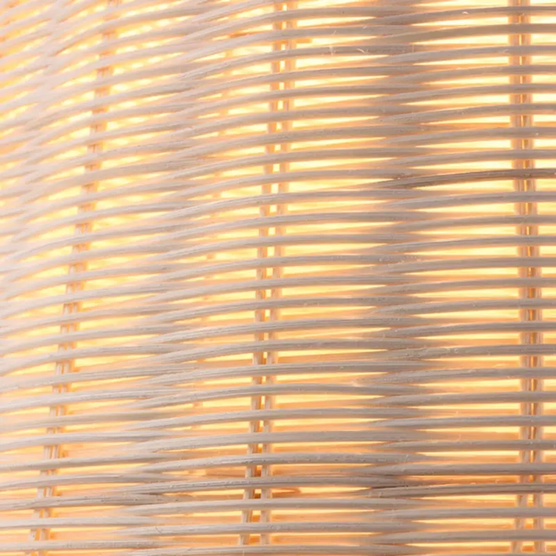 Rattan bambus Deckenlampen kueche modern esszimmer beleuchtung xluminia