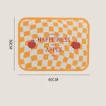 Rectangular geometric pattern placemat
