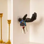 Resin hand design wall hanger