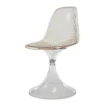 Retro acrylic transparent living room chair