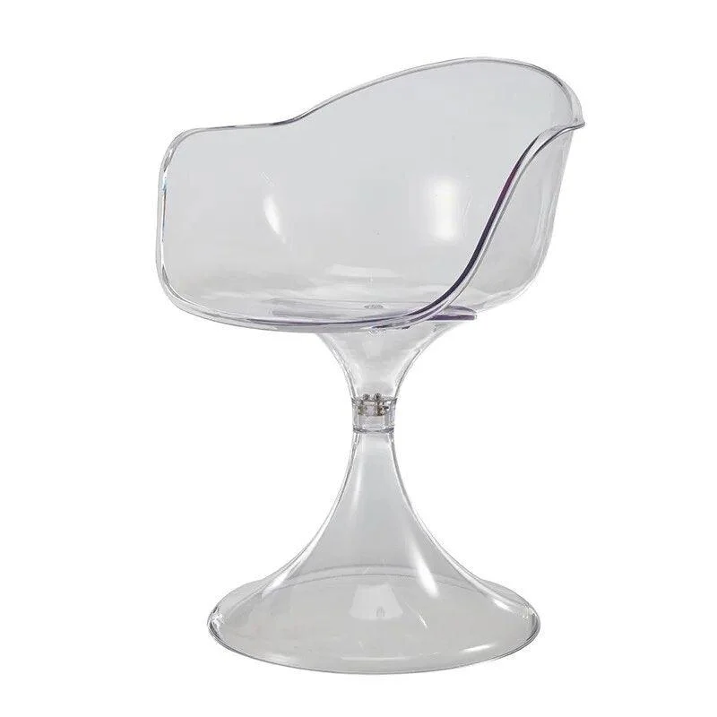 Retro Acrylic Transparent Living Room Chair 761702