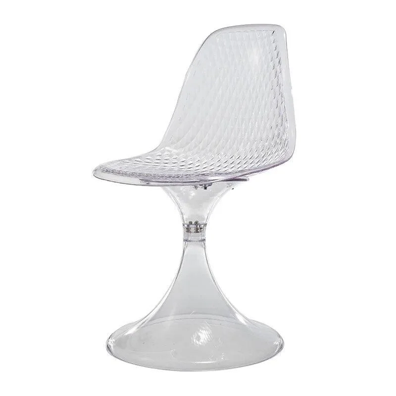 Retro Acrylic Transparent Living Room Chair 835954