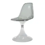 Retro acrylic transparent living room chair