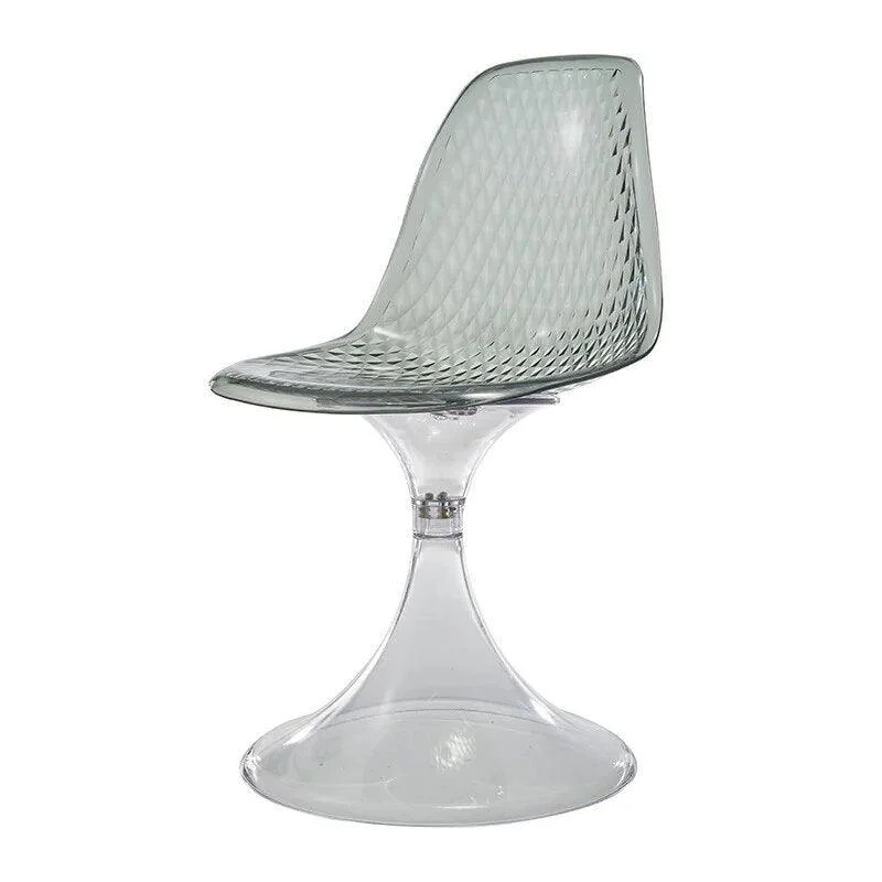 Retro Acrylic Transparent Living Room Chair 938690