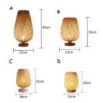 retro-bamboo-craft-vintage-bambus-Tischlampe-natur-e27-xlumina_10 Retro bamboo craft vintage bambus Tischlampe natur e27 xlumina