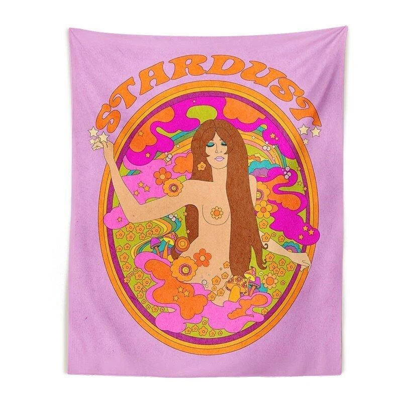 Retro Bohemian Wall Hanging Tapestry 533541