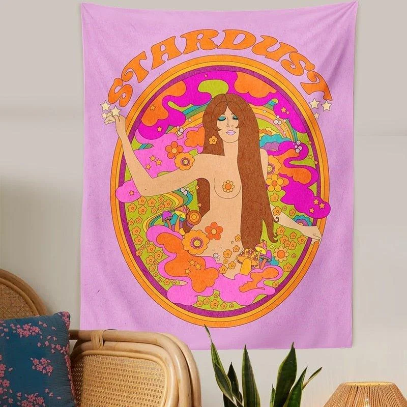 Retro Bohemian Wall Hanging Tapestry 610560