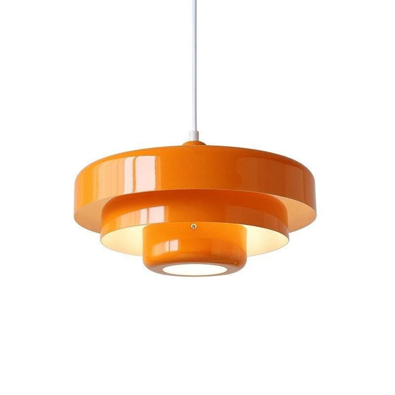 Retro Danish Style Orange Pendant Light 316528