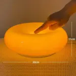 Retro donut shape table wall lamp