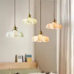 Retro glass flower cream pendant light hl183 20 8d86c34d 5d30 4c3c b6a6 856784b7d744