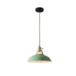 Retro industrial style colorful restaurant pendant lights
