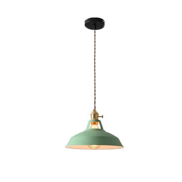 Retro Industrial Style Colorful Restaurant Pendant Lights 651253