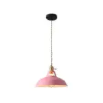 Retro industrial style colorful restaurant pendant lights