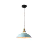 Retro industrial style colorful restaurant pendant lights