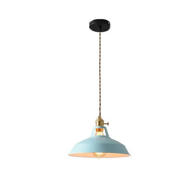 Retro Industrial Style Colorful Restaurant Pendant Lights 934634