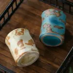Retro japanese ceramic espresso coffee cup