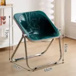 Retro korean style folding designer chair