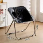 Retro korean style folding designer chair
