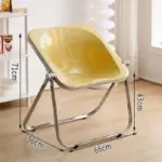 Retro korean style folding designer chair