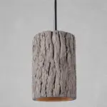 Retro loft nordic stump style cement pendant lights