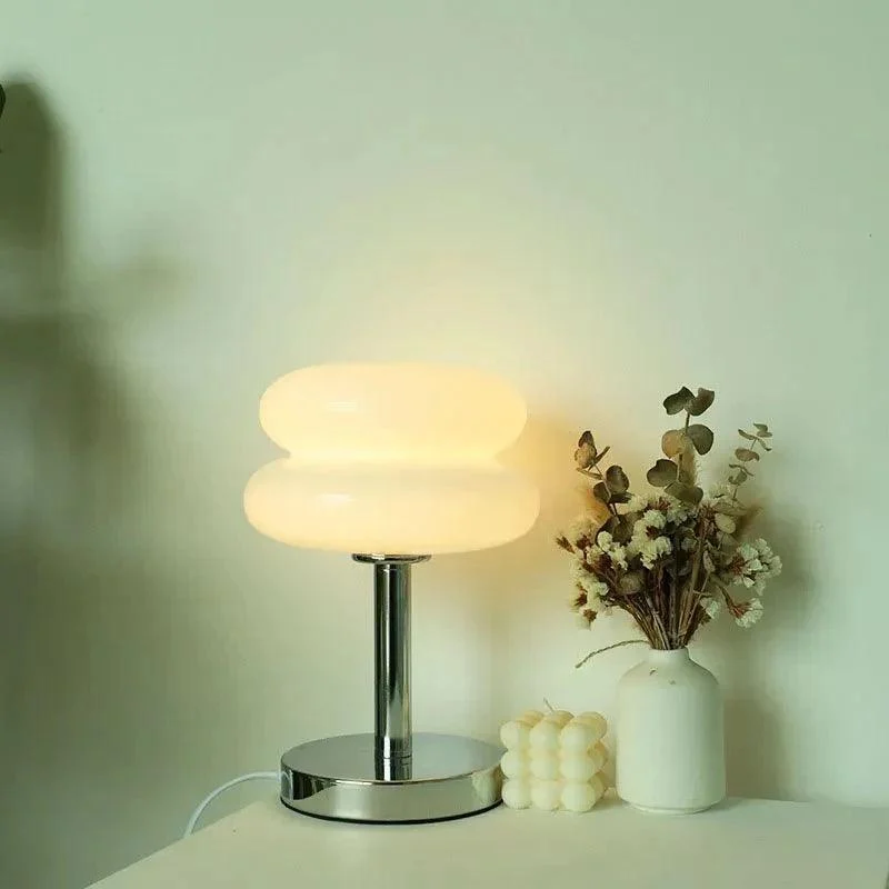 Retro Macaron Coloured Glass Table Lamp 250079