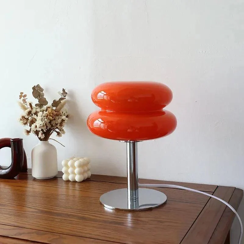 Retro Macaron Coloured Glass Table Lamp 282143