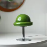 Retro mushroom glass table lamp
