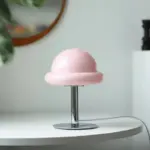 Retro mushroom glass table lamp