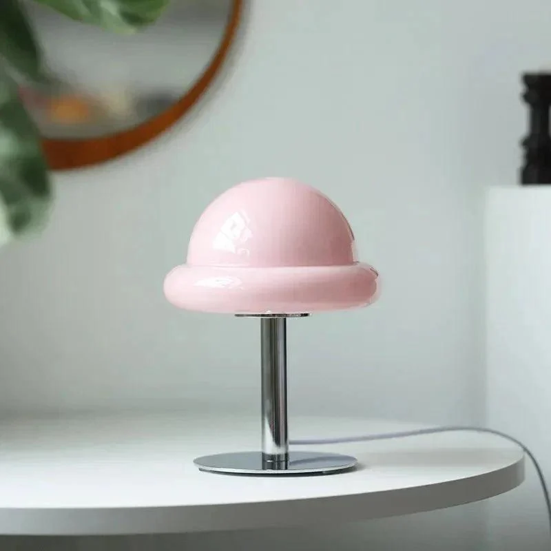 Retro Mushroom Glass Table Lamp 713863