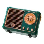 Retro radio bluetooth speaker patchandbagel