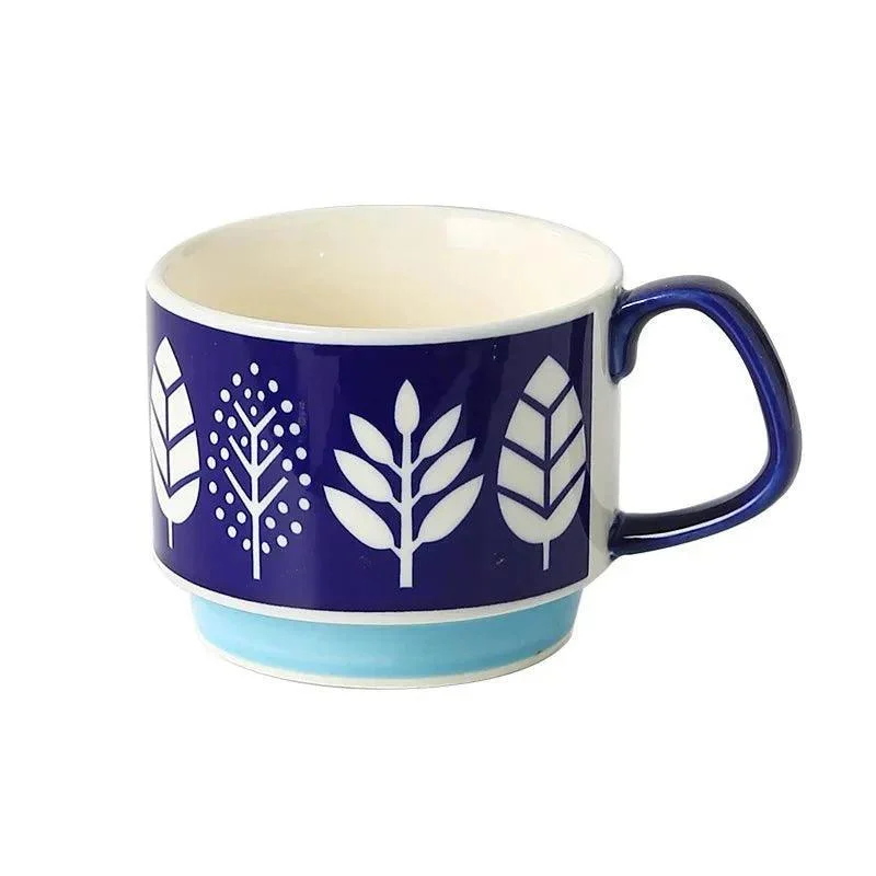 Retro Style Colourful Stackable Coffee Mug 652588