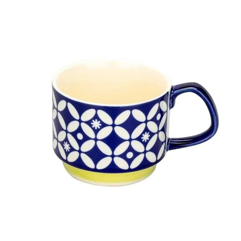 Retro Style Colourful Stackable Coffee Mug 693958