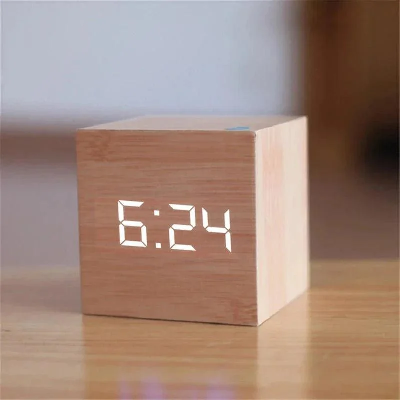 Retro Style Digital Led Alarm Clock 172819