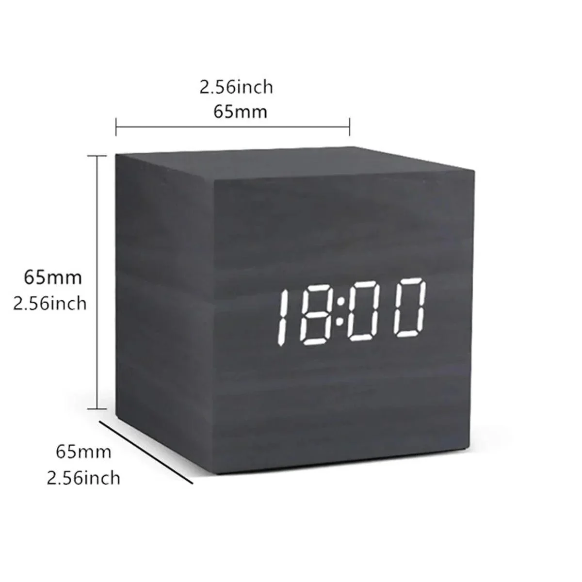 Retro Style Digital Led Alarm Clock 242665