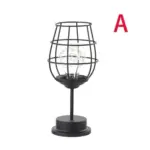 Retroera minimalistische hohle Tischlampe xlumina