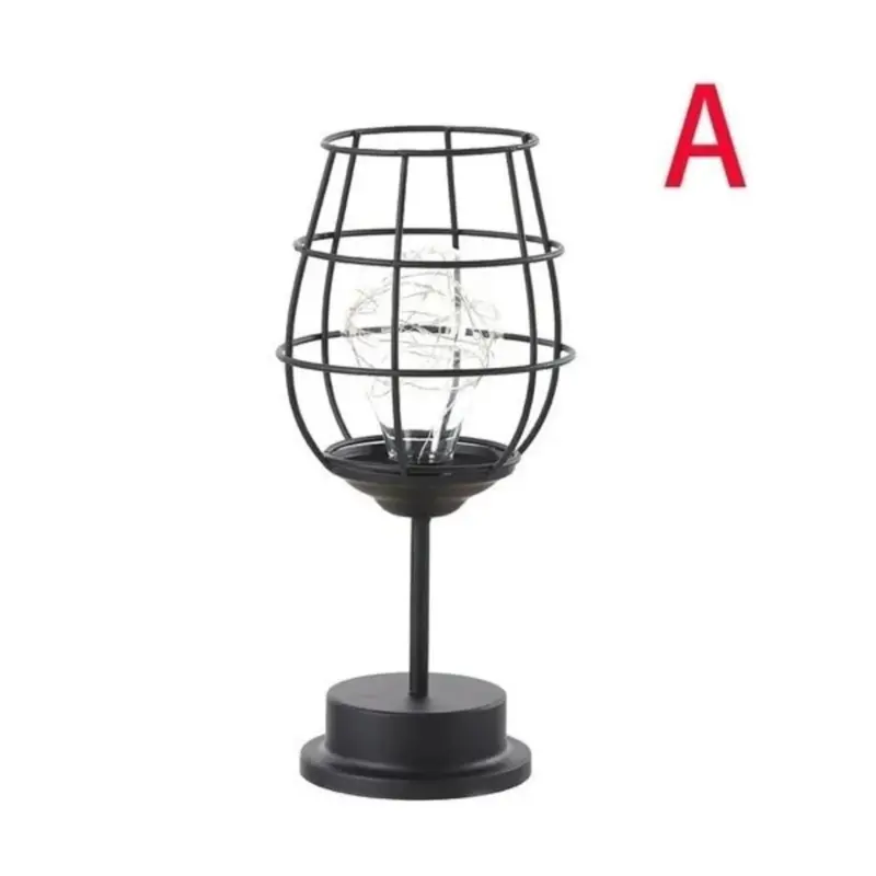 Retroera minimalistische hohle Tischlampe xlumina