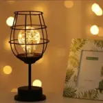 Retroera minimalistische hohle Tischlampe xlumina
