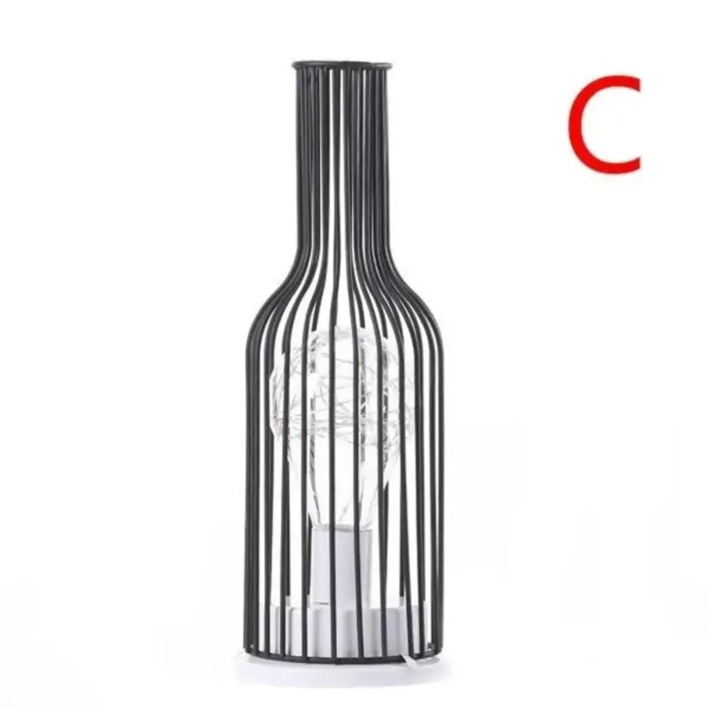 Retroera minimalistische hohle Tischlampe xlumina