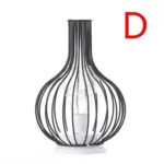 Retroera minimalistische hohle Tischlampe xlumina
