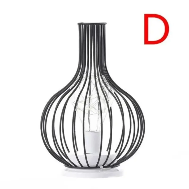 Retroera minimalistische hohle Tischlampe xlumina