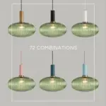 retrogreennordicpendantlightslargependantlight Retrogreennordicpendantlightslargependantlight