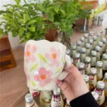 retrohandpaintedfloralmugjapanesestyle_5 Retrohandpaintedfloralmugjapanesestyle