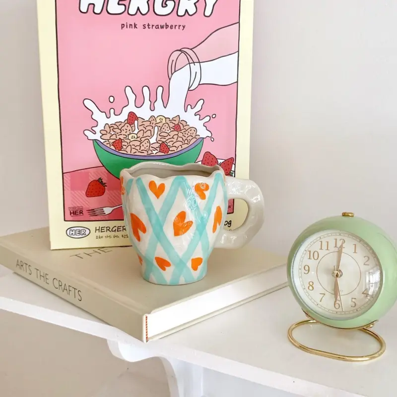 Retrohandpaintedmugcottagecore