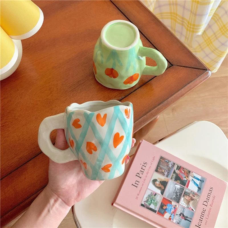 Retrohandpaintedmugcottagecore 17