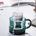 ribbed-bottom-solid-colour-glass-mug-119846 Ribbed bottom solid colour glass mug