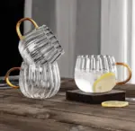 Ridged heatproof glass jug and cupsdrinkswareliving simply house