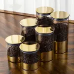 Rodeol glass storage jars mademoiselle home decor and furniture store