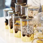 Rodeol glass storage jars mademoiselle home decor and furniture store