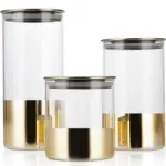Rodeol glass storage jars mademoiselle home decor and furniture store